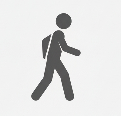 1日合計11分以上「歩く」